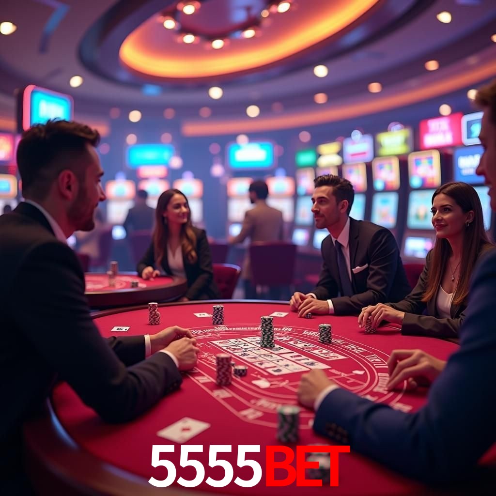 Mesa de Blackjack 5555bet